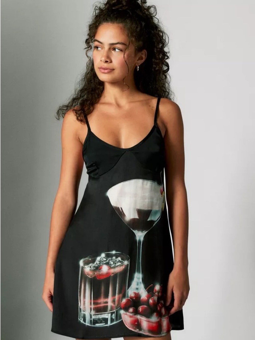 Fiorucci Maraschino Mini Slip Dress
